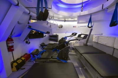 CST-100 interior